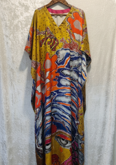 Blue-Blessed Durga Kaftan