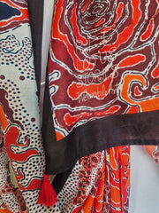 Enchanted Forest Saree