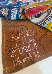 Blue-Blessed Durga Kaftan