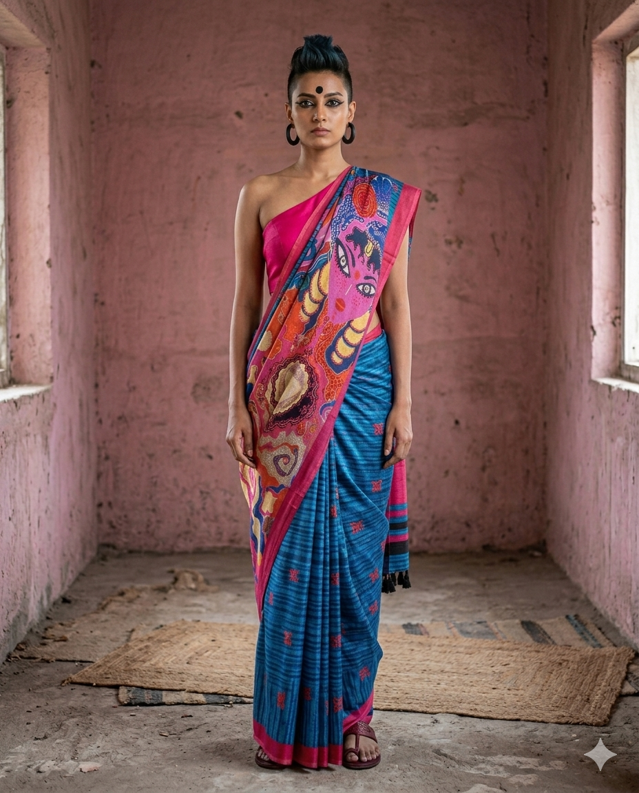 Psytrance Saree