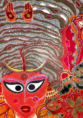 Durga Brown Stole