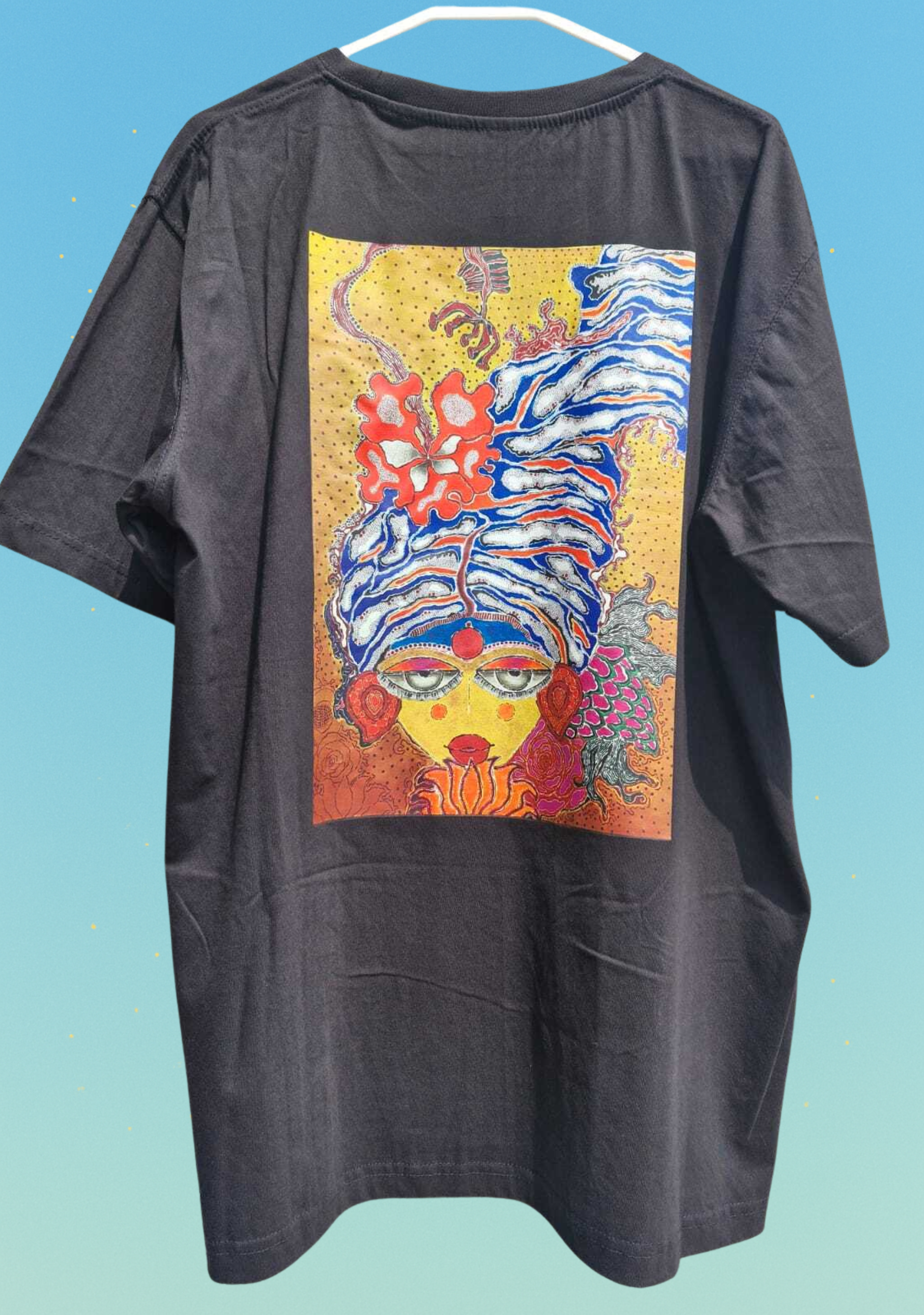 Durga Blue T Shirt