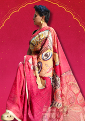 Zapotec Silk Saree
