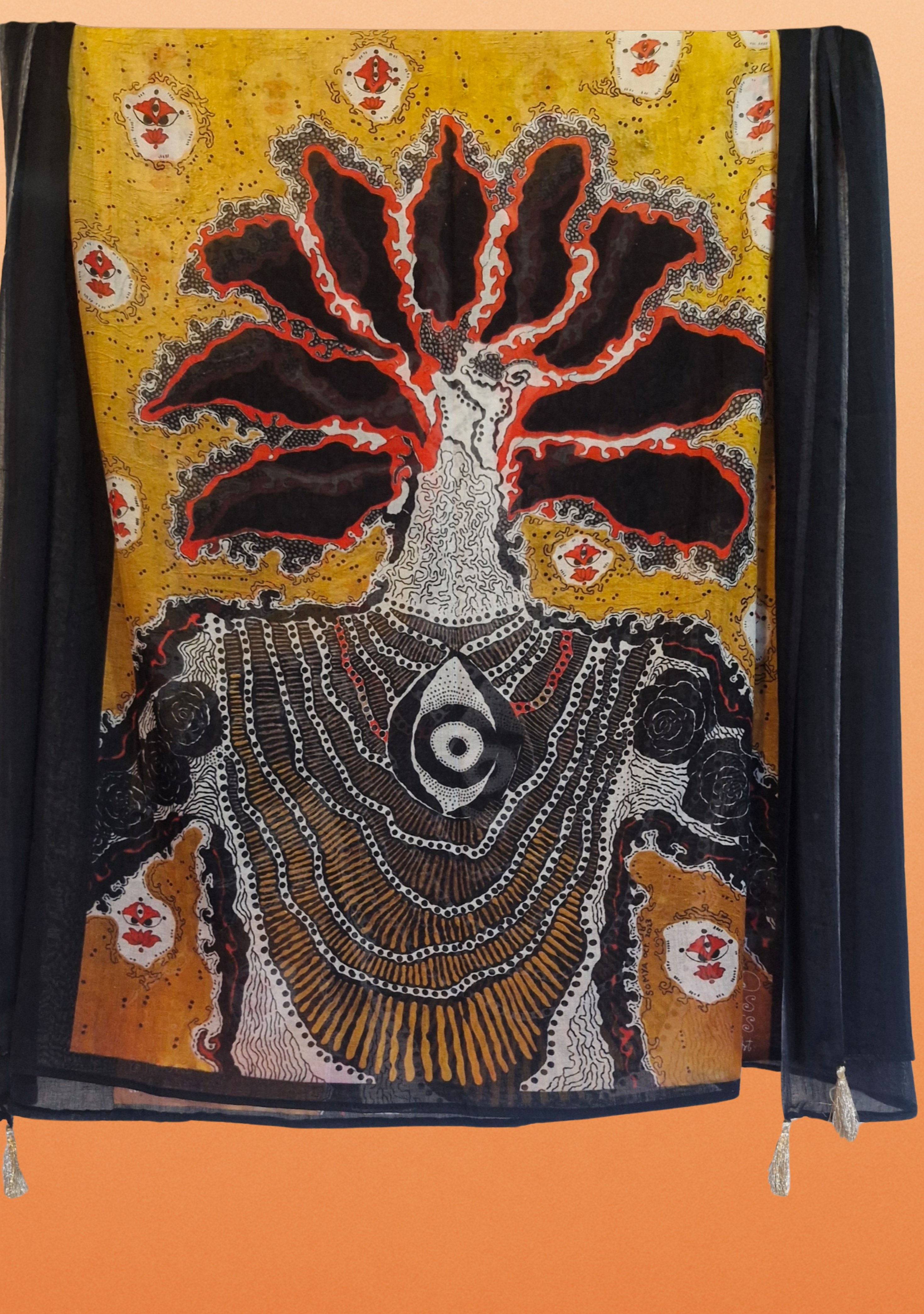 Black Lotus Stole