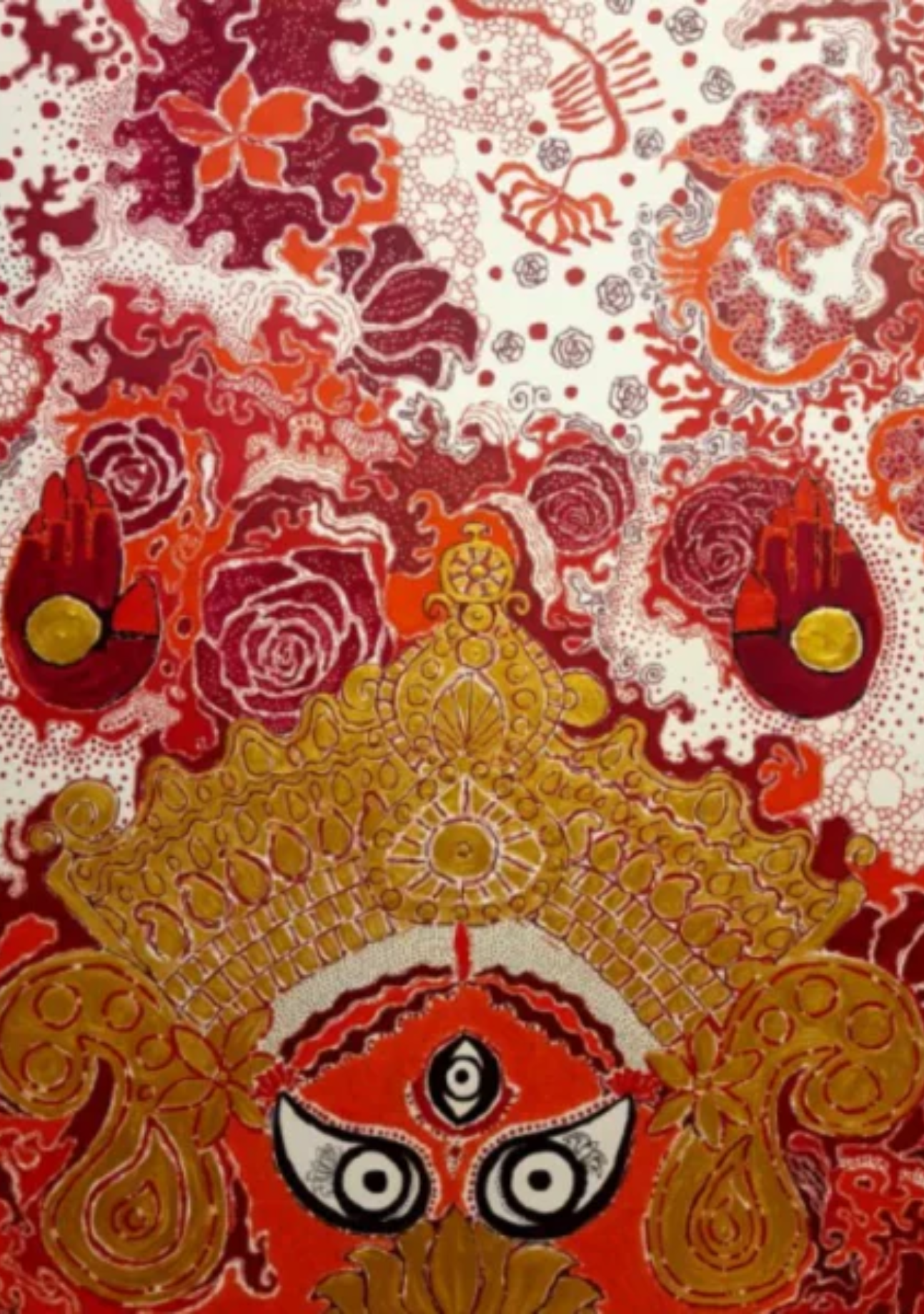 Durga Crown Silk Saree