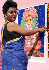 Raasleela Mul Saree