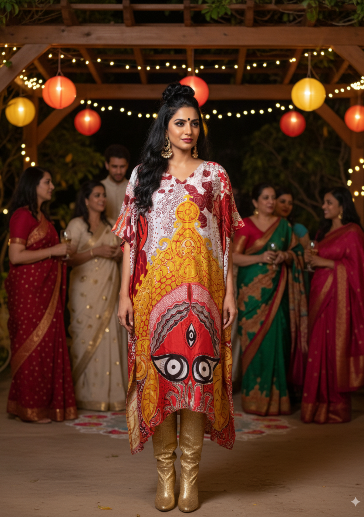 Durga Crown Kaftan