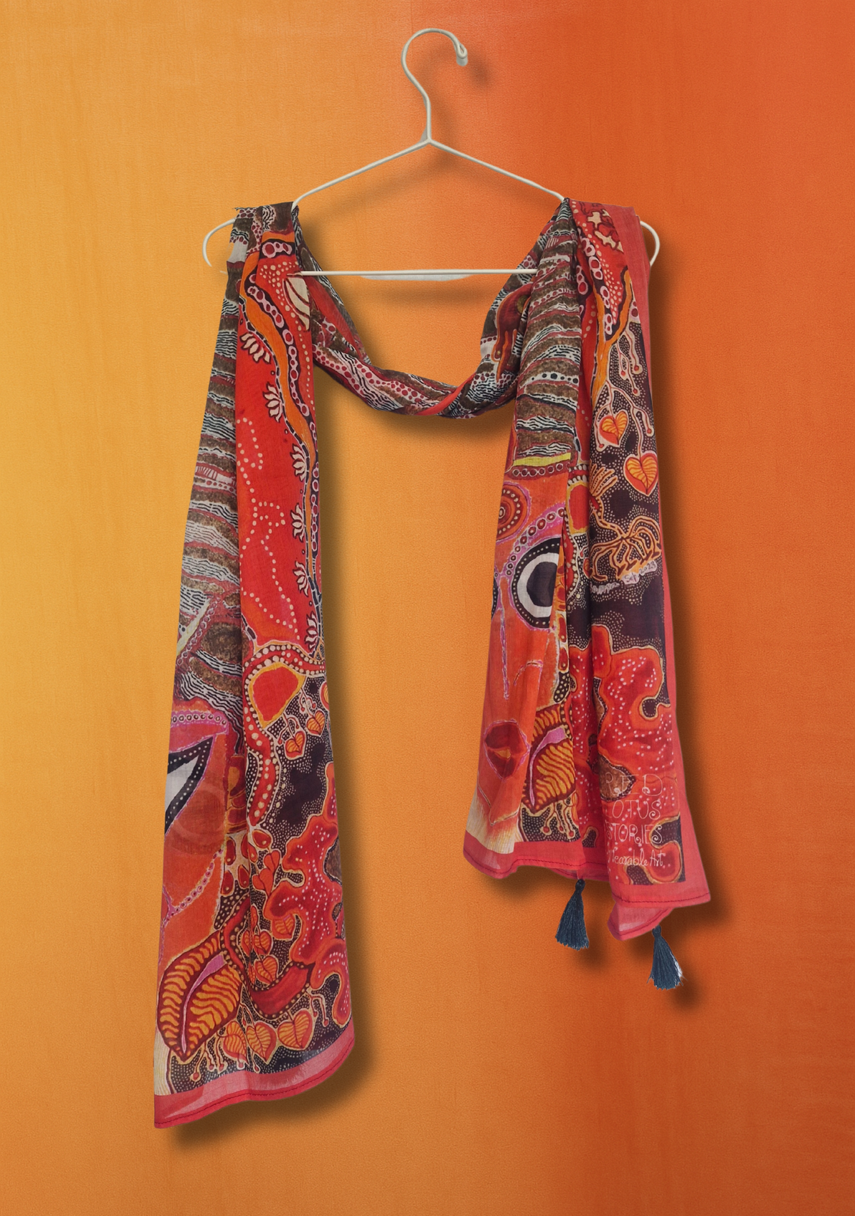 Durga Brown Stole