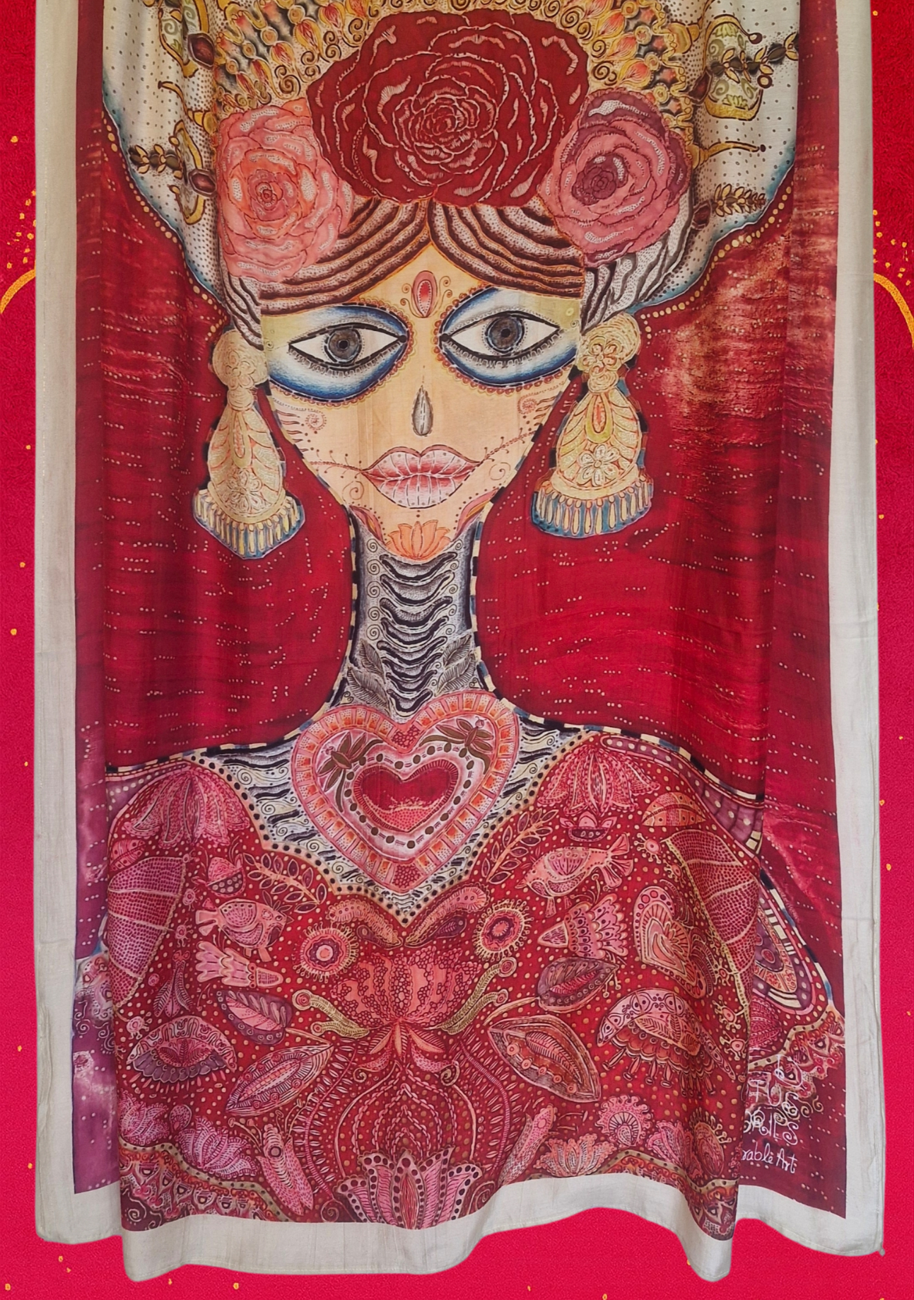 Zapotec Silk Saree