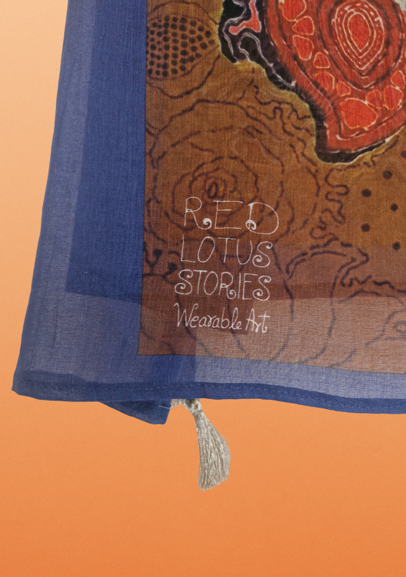 Durga Blue Stole