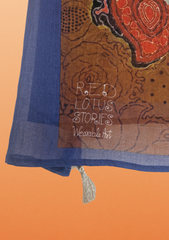Durga Blue Stole
