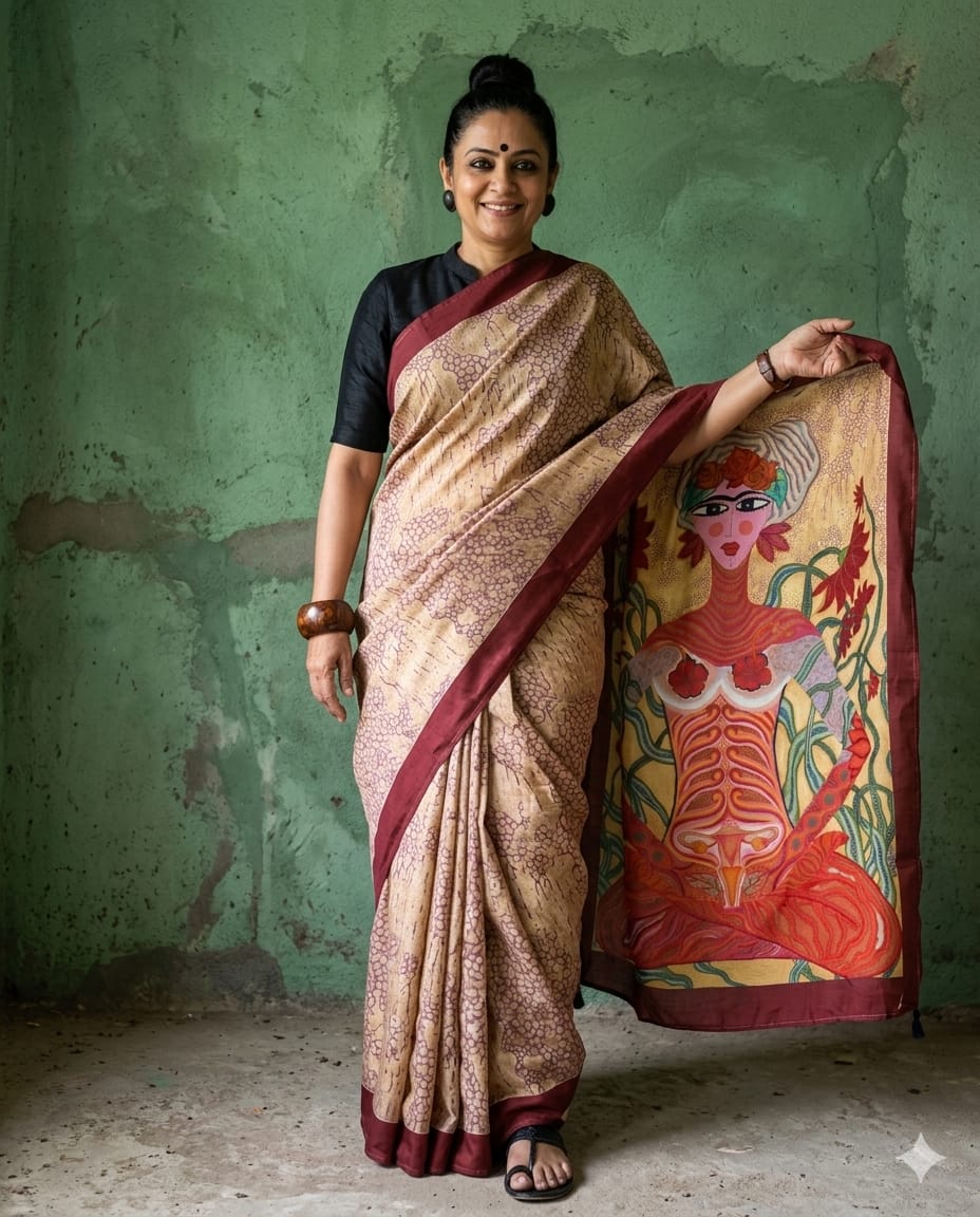 Divine Womb  Saree