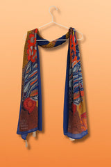 Durga Blue Stole
